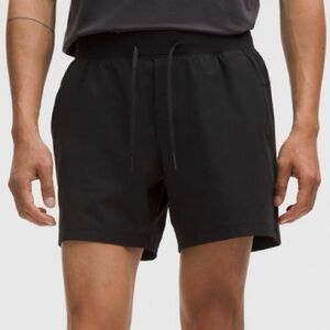 LuLuLemon Men’s Zeroed In Linerless Short 5" (Black)